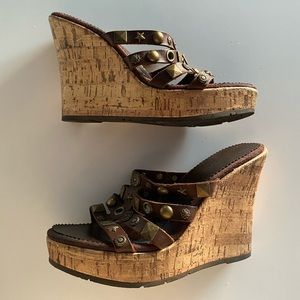Sandals wedge 6.5 Aldo